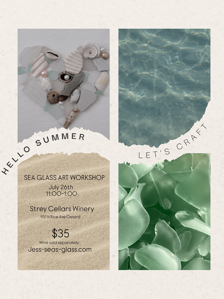 Sea Glass Art Workshop product image (1)