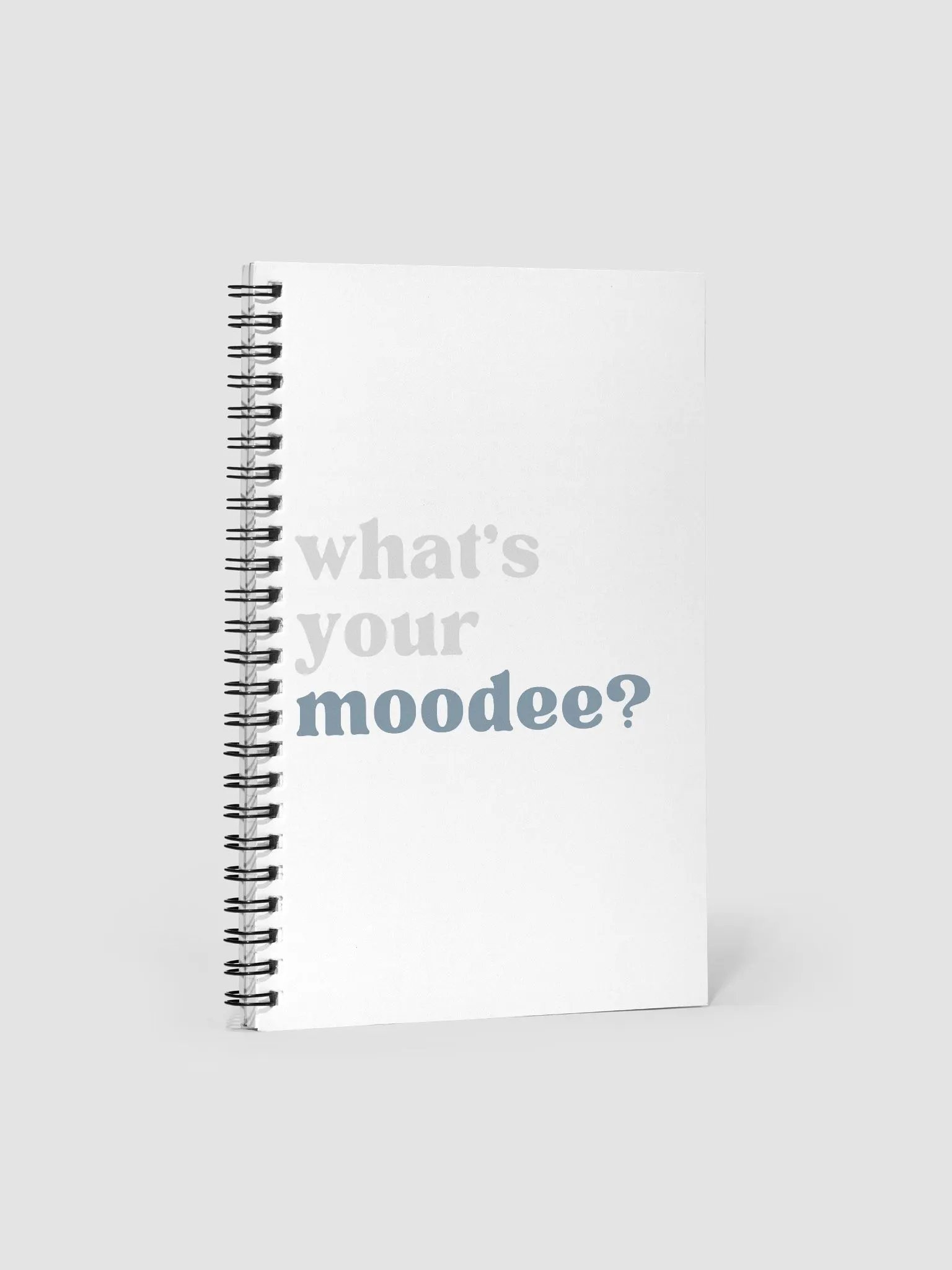 moodee. Spiral Notebook product image (1)