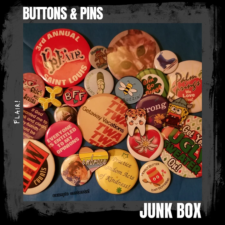 Buttons and Pins Junk Box product image (1)