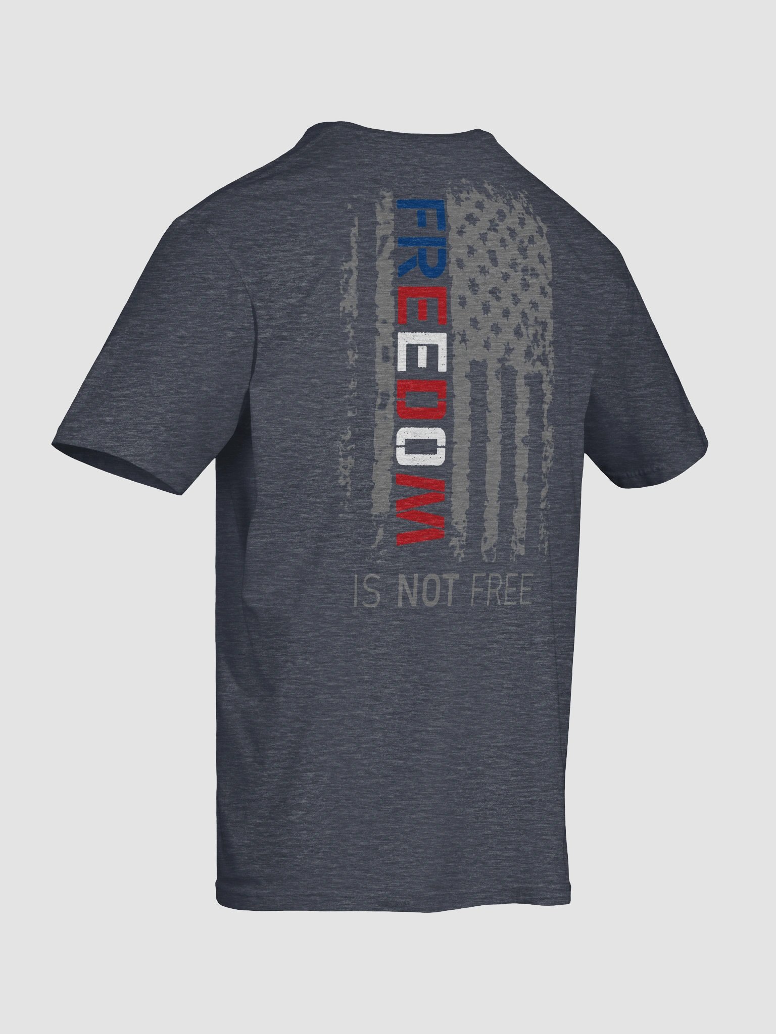 Freedom is NOT Free Unisex T-Shirt | Grey Text product image (5)