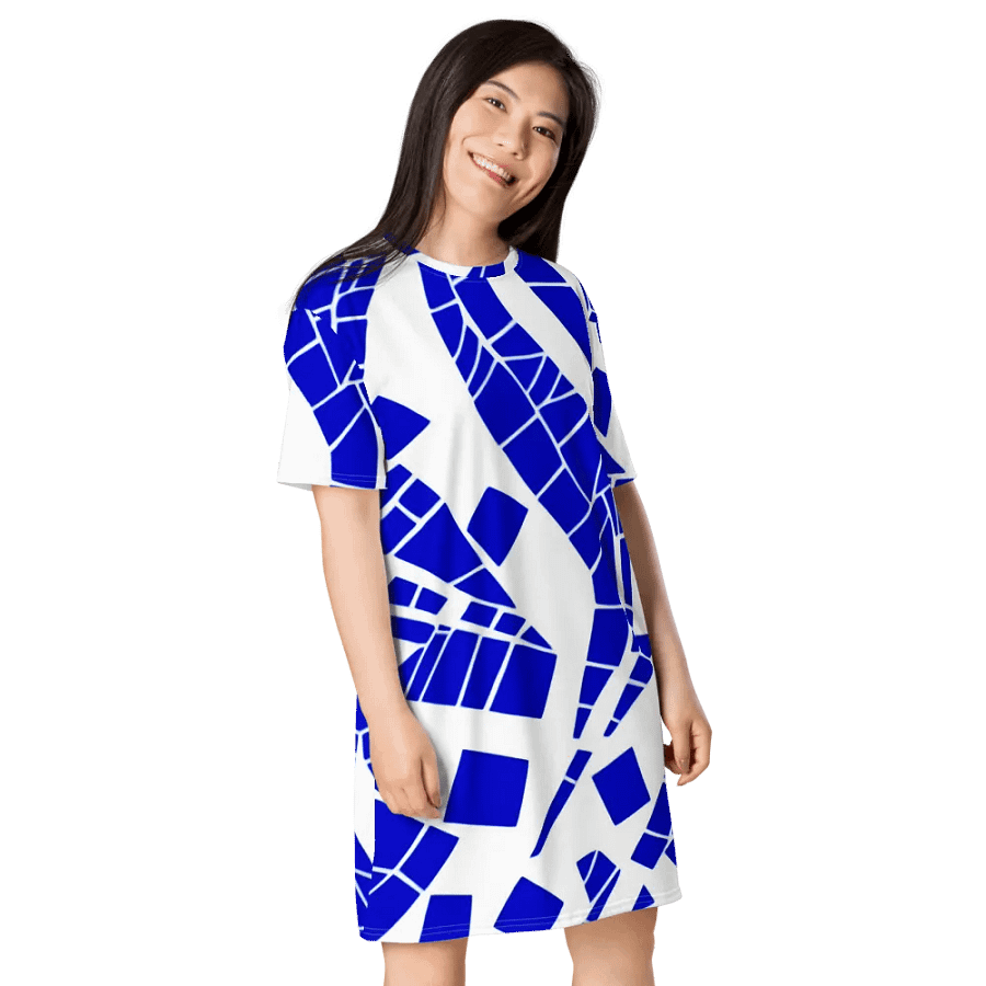 Geometric Glam T Shirt Dress product image (1)