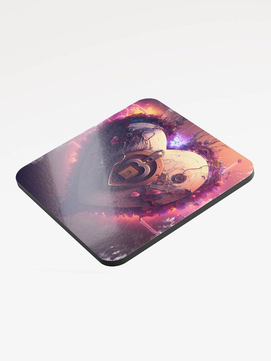 Trust In Me Glossed Cork Coaster product image (3)
