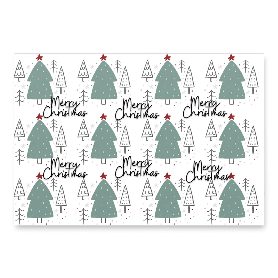Merry Christmas Wrapping paper product image (1)