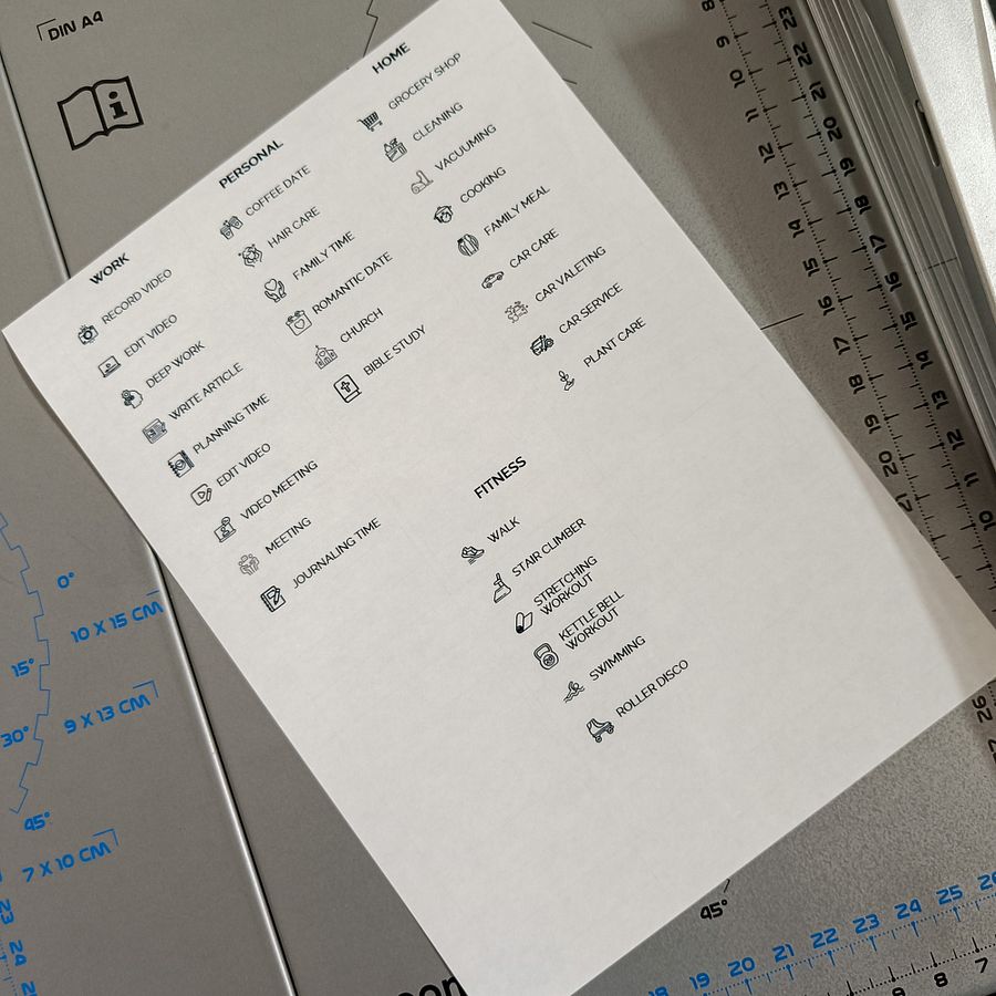 Page Flag Labels - Editable Canva Template A5 Size product image (4)