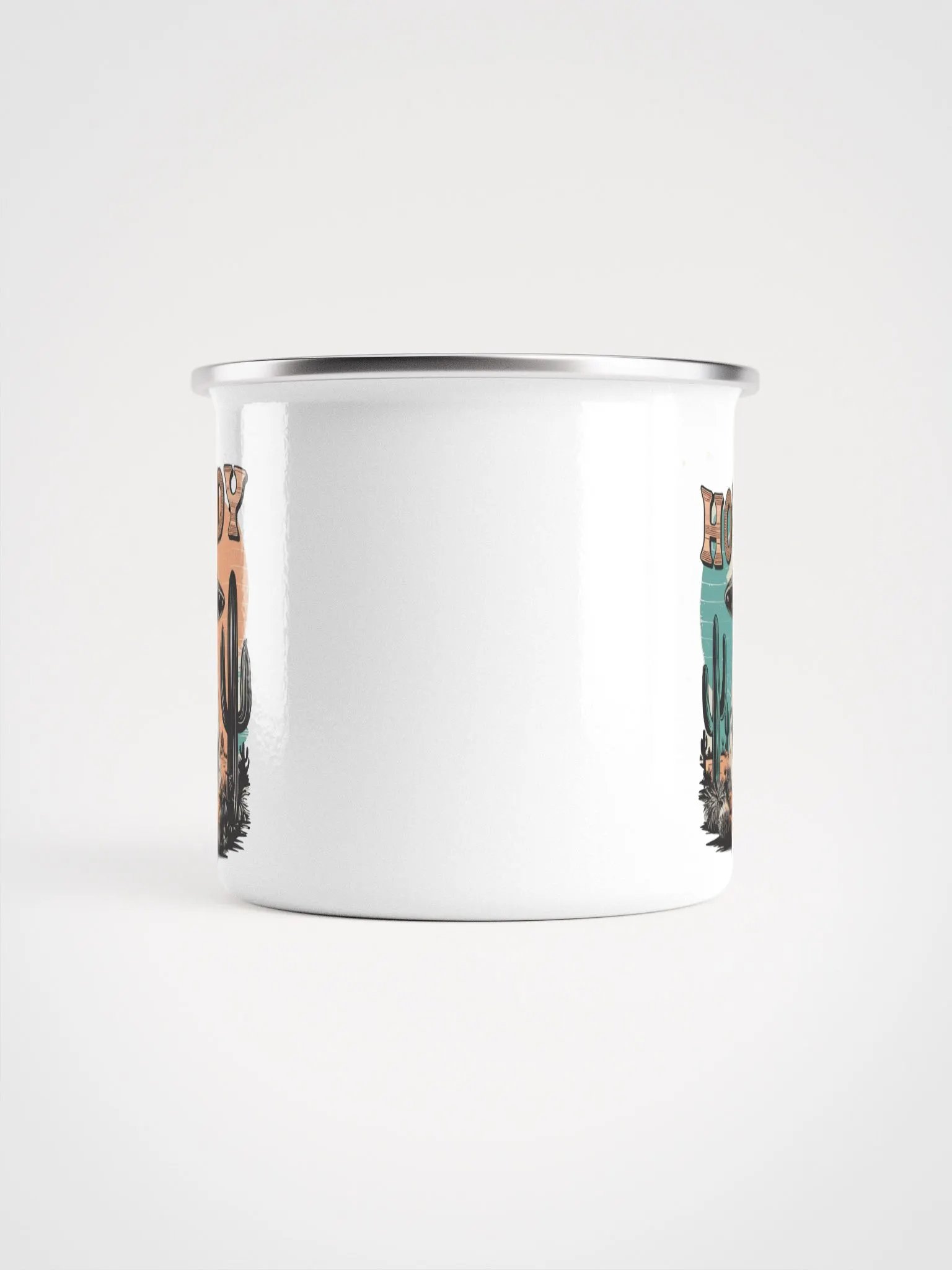 "Howdy-UFO" enamel Mug product image (4)