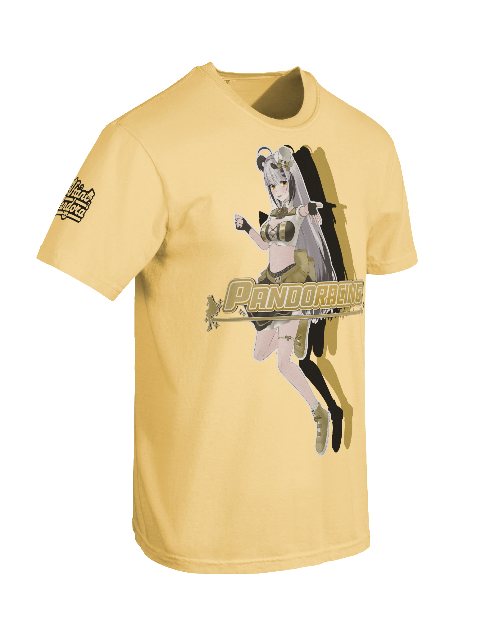 Utano Pandora 'Pandoracing' 'Yellowdora' T-shirt product image (8)