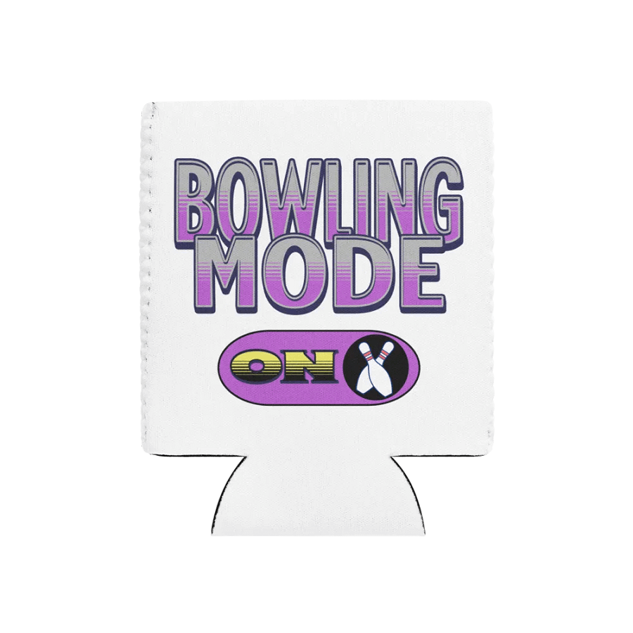Bowling Mode On Can Cooler - Keep Your Drink Cool! product image (1)