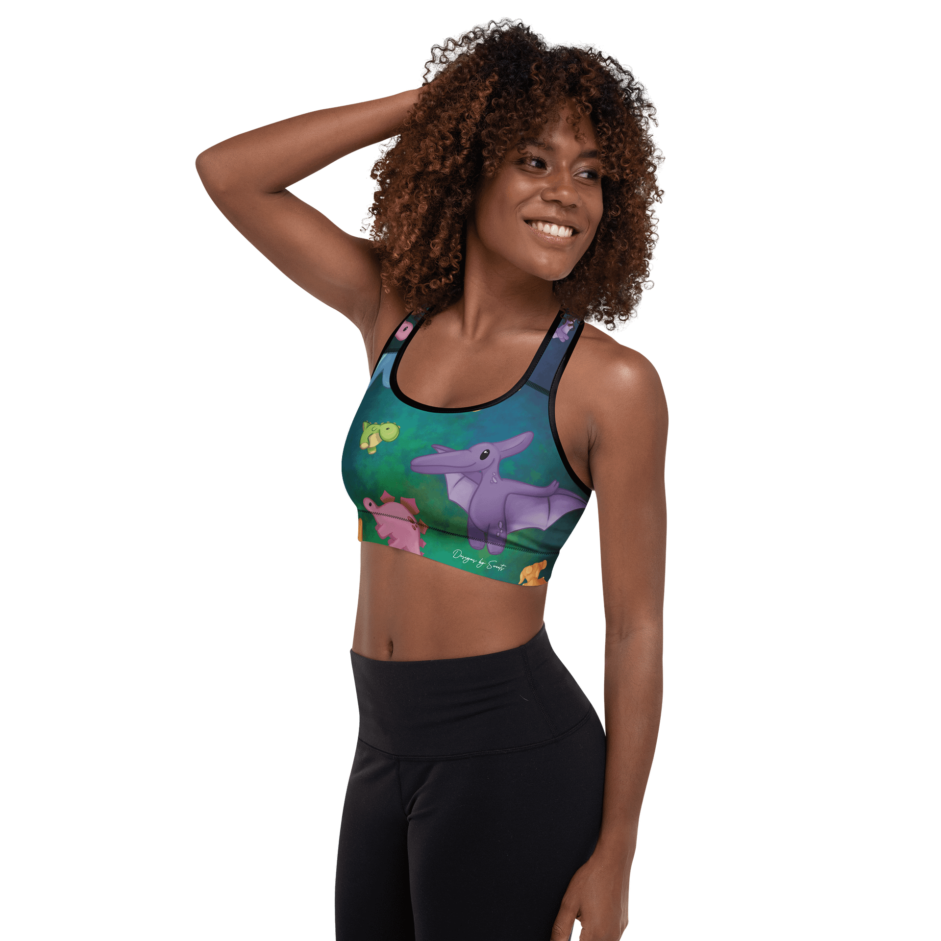 Cozy Plushie Dino Sports Bra product image (5)