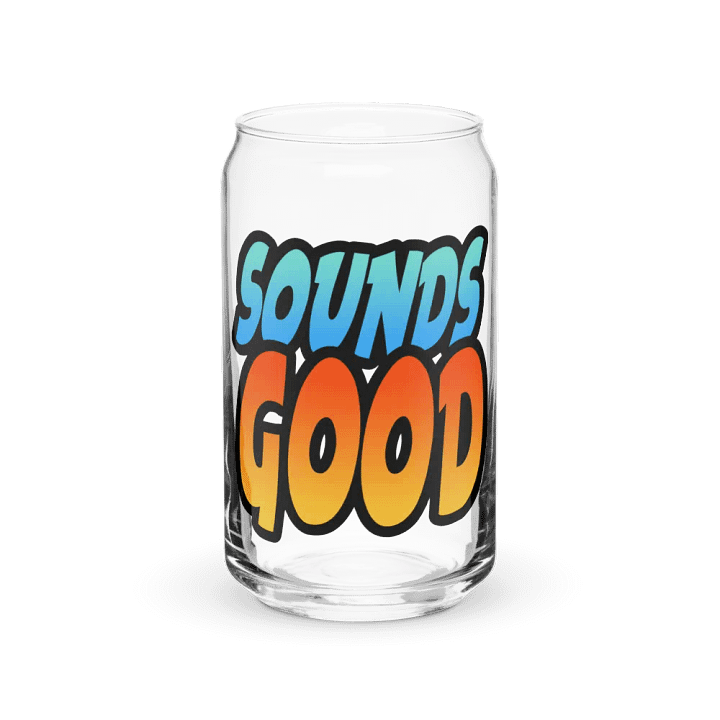 Sounds Good Can-Shaped Glass product image (1)
