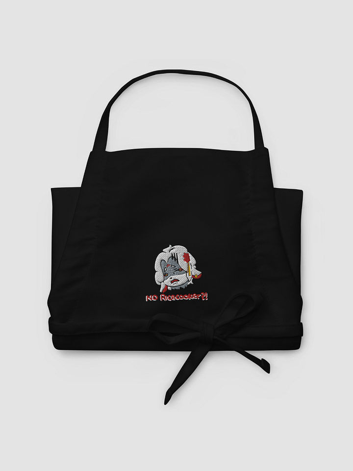 NO RICECOOKER?! Embroidered Cooking Apron product image (2)