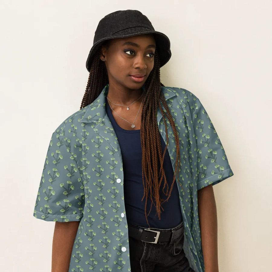 Green Carnation print button down shirt product image (12)