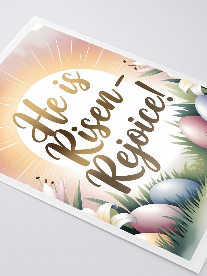 Rejoice: He is Risen Sticker Sheet product image (2)