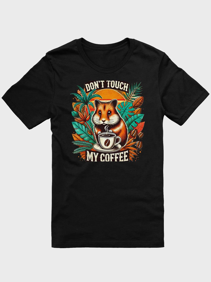 Coffee Hamster Design T-Shirt product image (1)