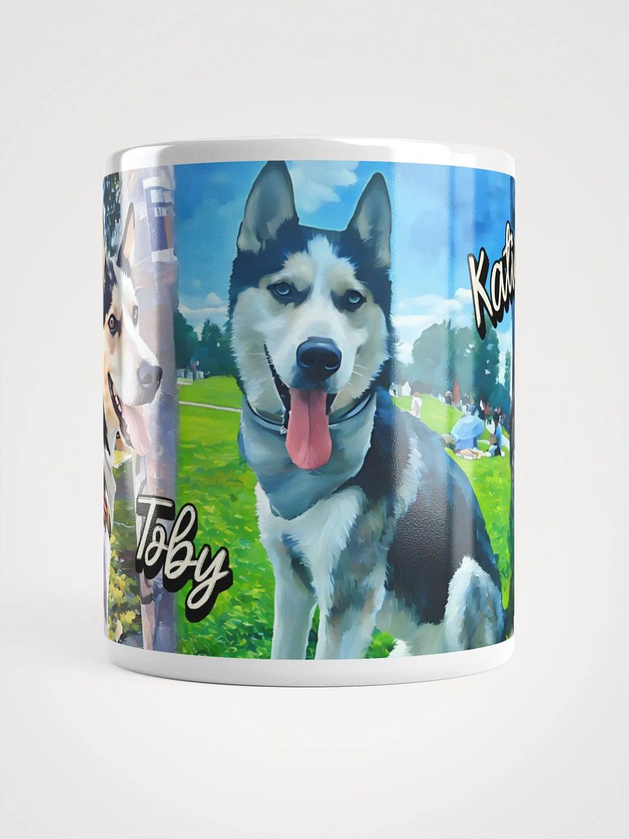 YOUR BEST FRIENDS! / MUG WITH PERSONALIZED NAME / DIGITAL ART product image (3)