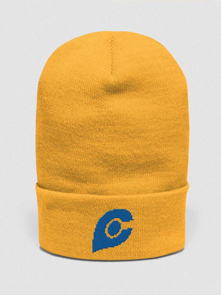 Cypher Logomark Beanie (Blue Embroidered) product image (1)