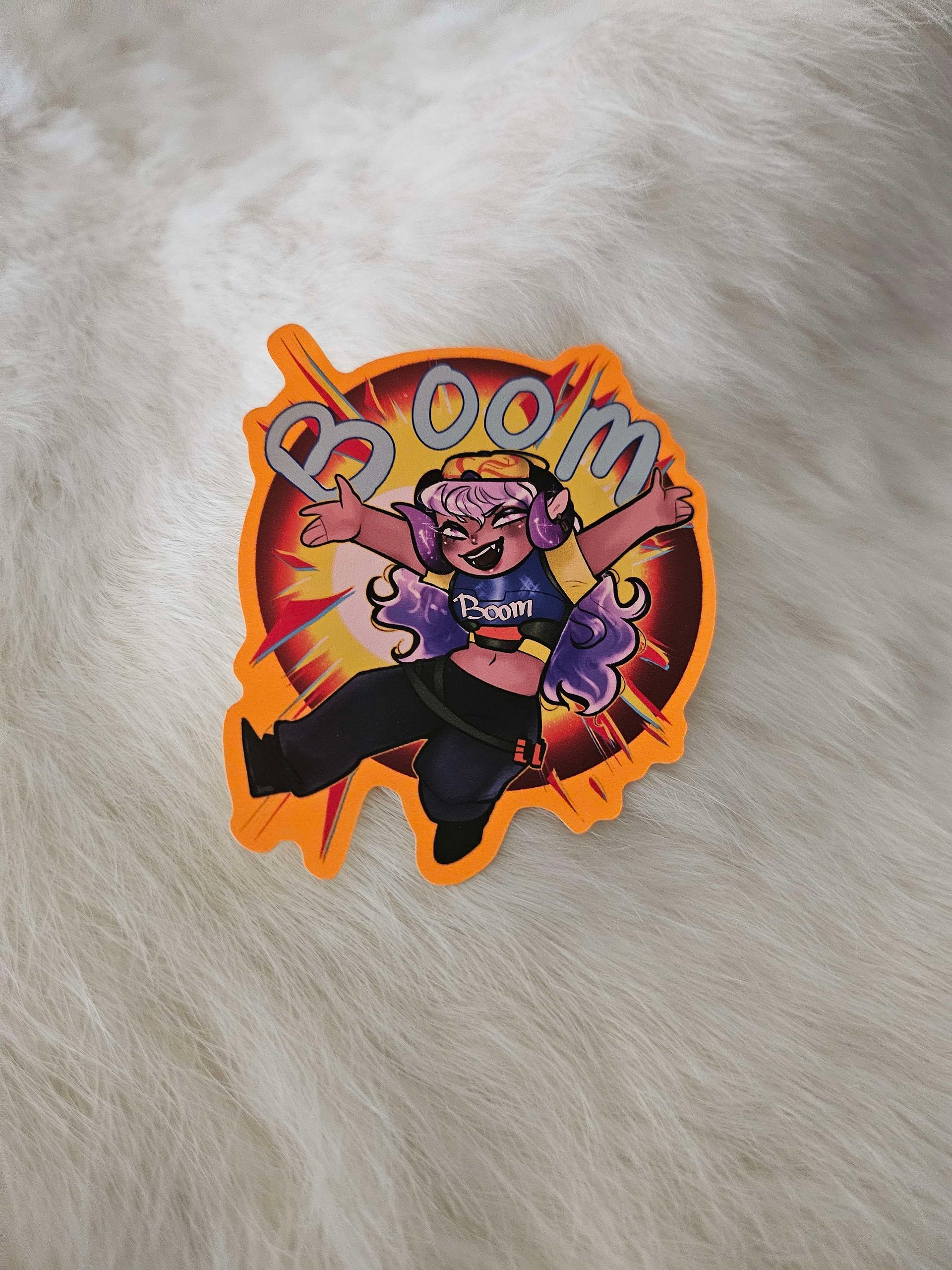 Explosive Sheep neon stickers product image (3)