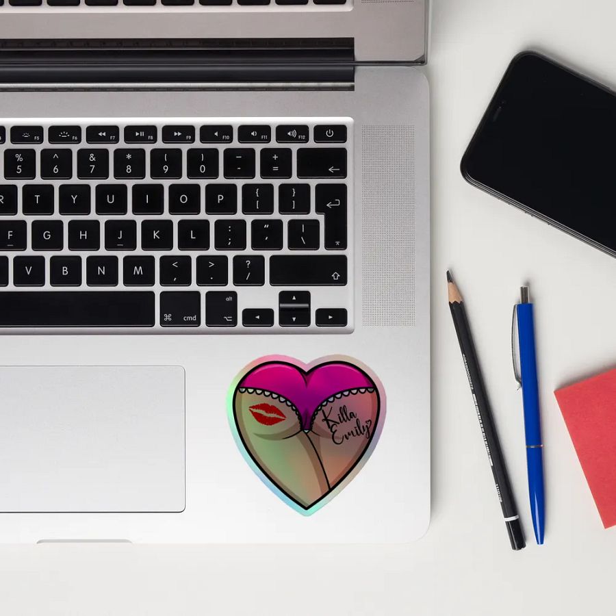 HEART BUTT STICKER product image (12)