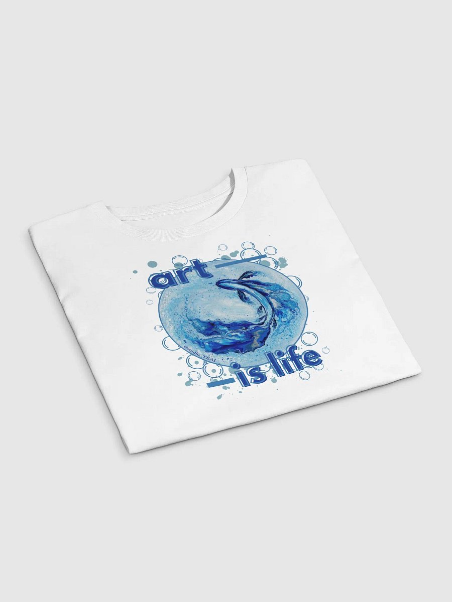 Aquatic Artistry Crop Top product image (19)