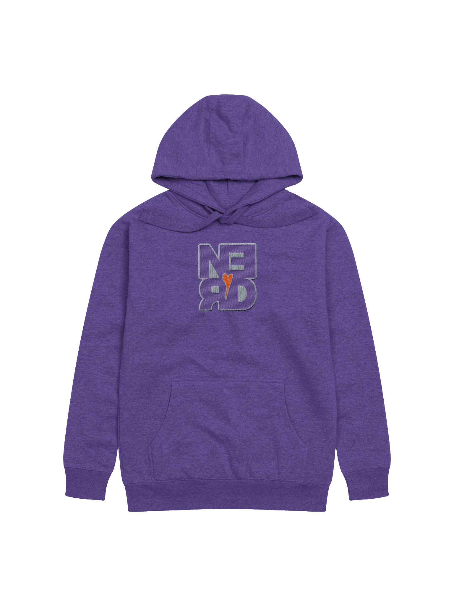 Nerd Heart Embroidered Hoodie (Streamer Edition) product image (14)