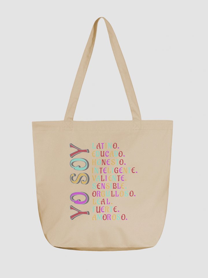 Yo Soy I Am Statement Eco-Friendly Tote product image (2)