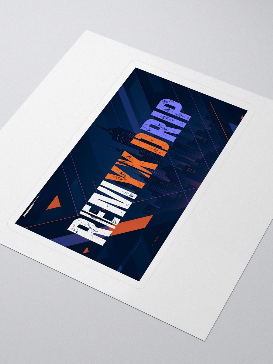 ReMyx Drip Logo Kiss Cut Stickers product image (3)