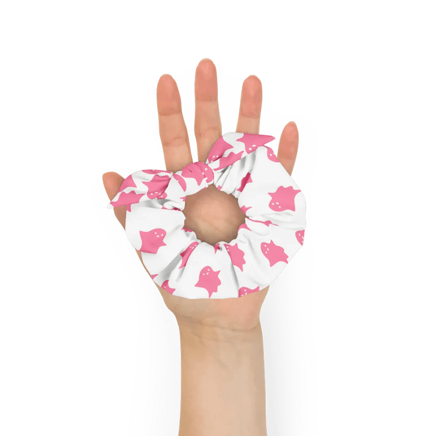 Pink Ghosts All-Over Print Scrunchie product image (7)