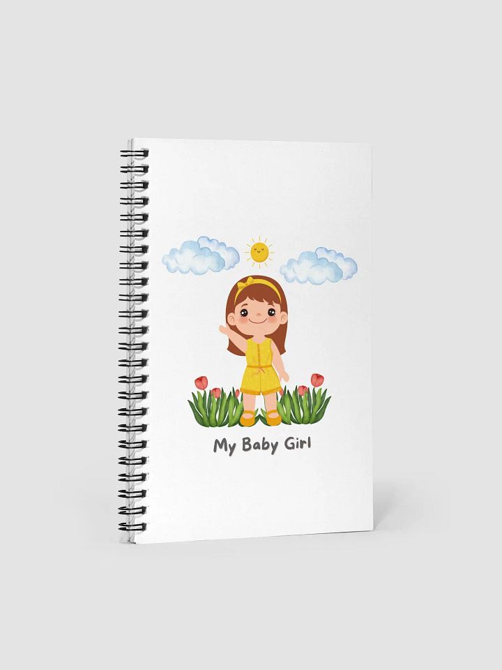 Sunshine & Tulips Spiral Notebook product image (1)