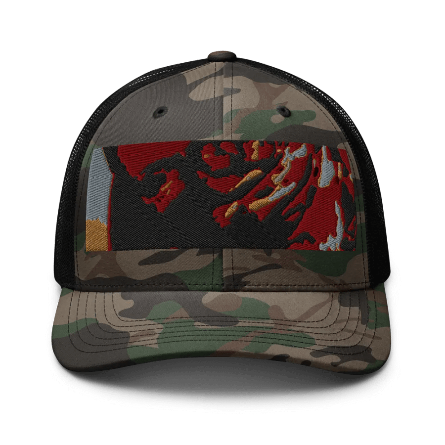 SavageOnDemand Print # (CAMO-TRUCKER-SNAPBACK) product image (1)
