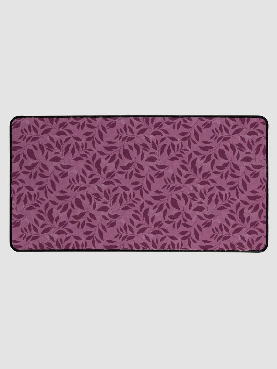 Midnight Foliage Magenta Desk Mat product image (1)