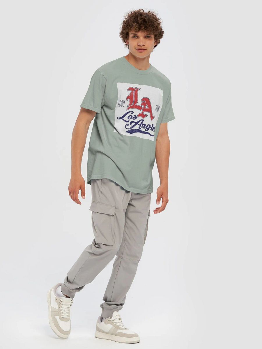 Man T-Shist Los Angeles Vintage Garment-Dyed Heavyweight product image (7)