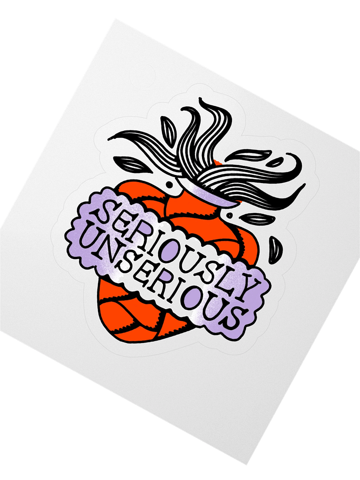 Seriously Unserious - Sacred Heart Stickers product image (2)