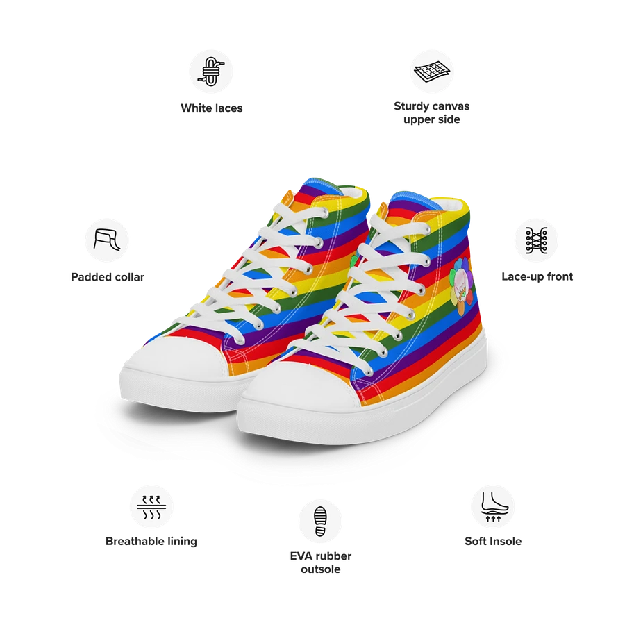Rainbow Flower Sneakers product image (19)