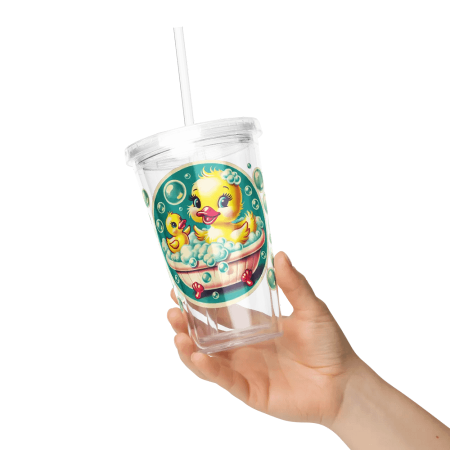 Ducky in a Bubble Bath Double Wall Tumbler product image (6)