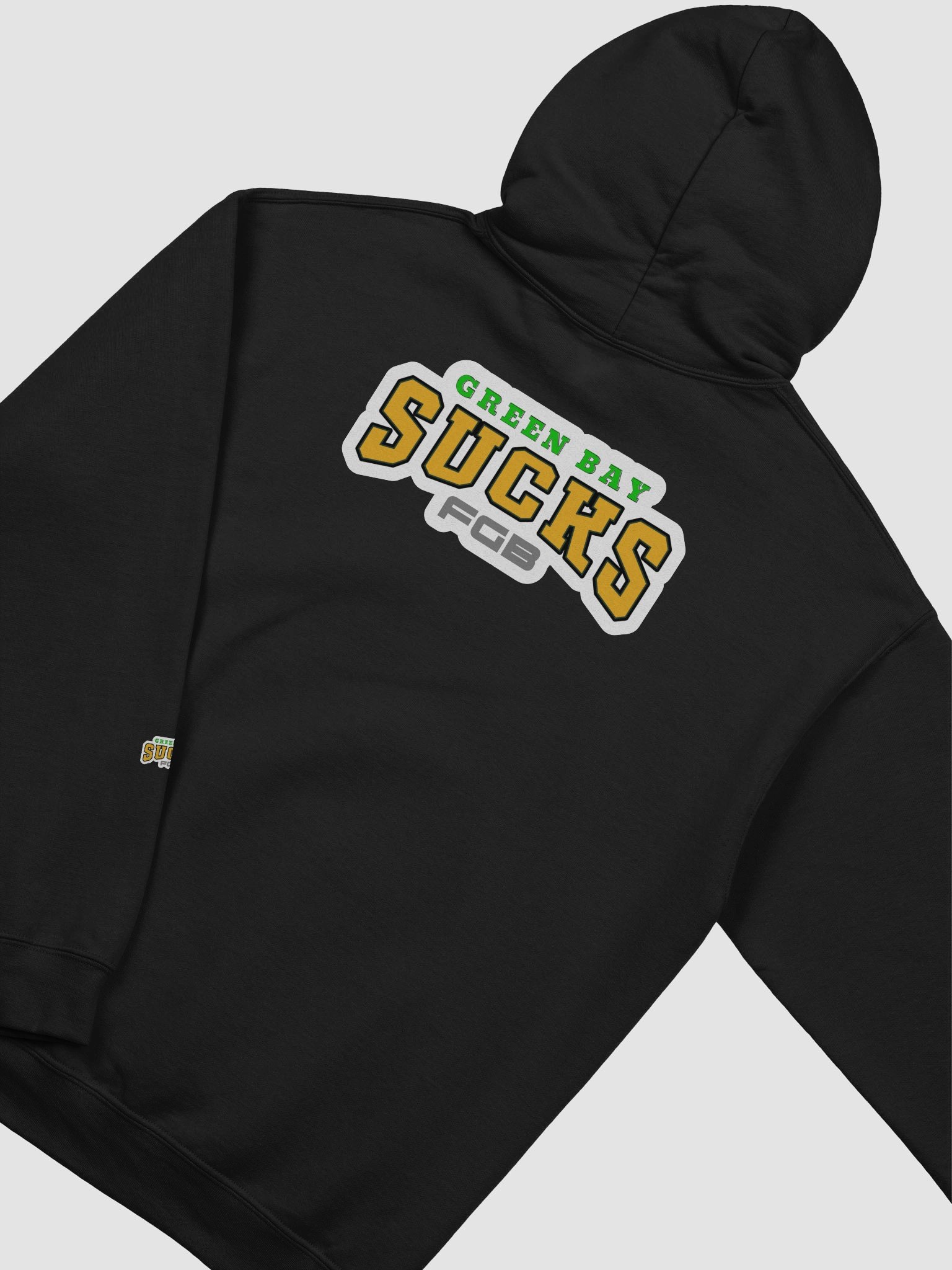 Green Bay Sucks Fudge Packers Hoodie | Green Bay Packers | Trash Fanz | NFL Rivals Locker product image (4)