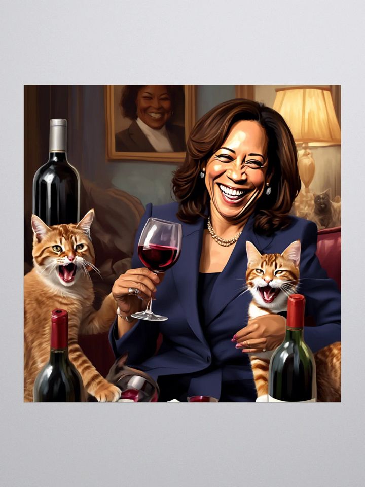 Cats & Wine Sticker product image (1)