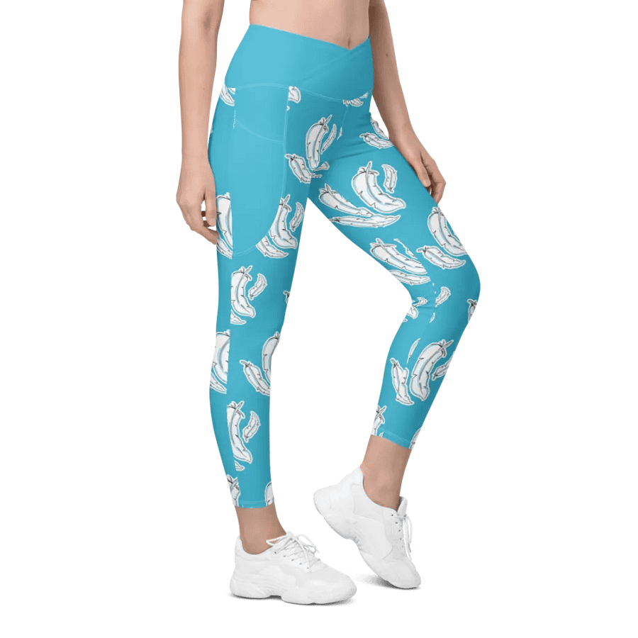 Blue Feather Light Pocket Leggings product image (5)