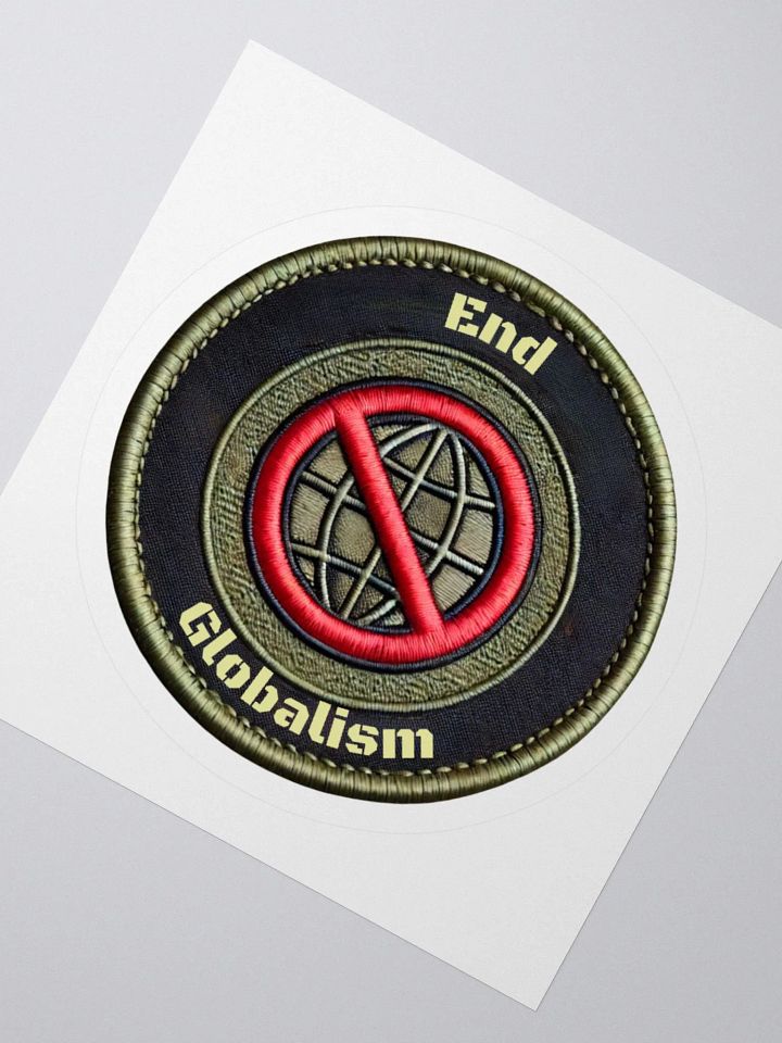 End Globalism Sticker product image (2)