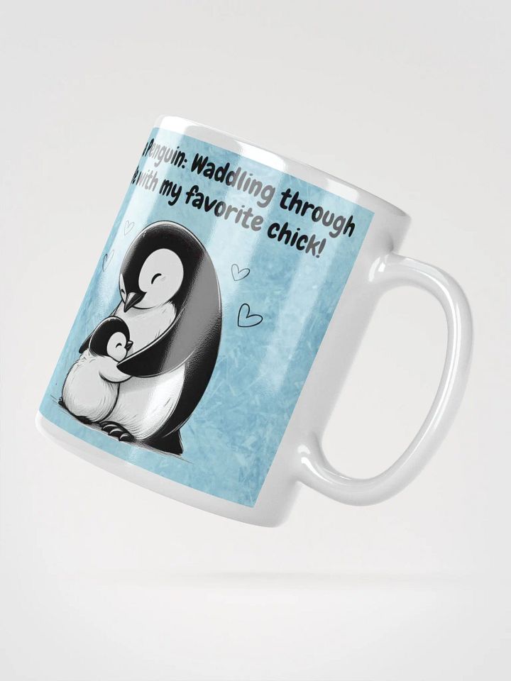 Papa Penguin Mug - Cute Father’s Day Gift, Coffee Cup for Dad, Penguin Dad Mug, Gift from Kids product image (2)