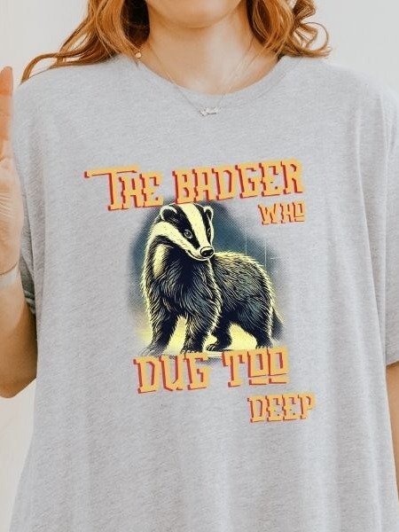 Badger Funny Vintage Pulp Mystery Harry Potter Shirt product image (13)