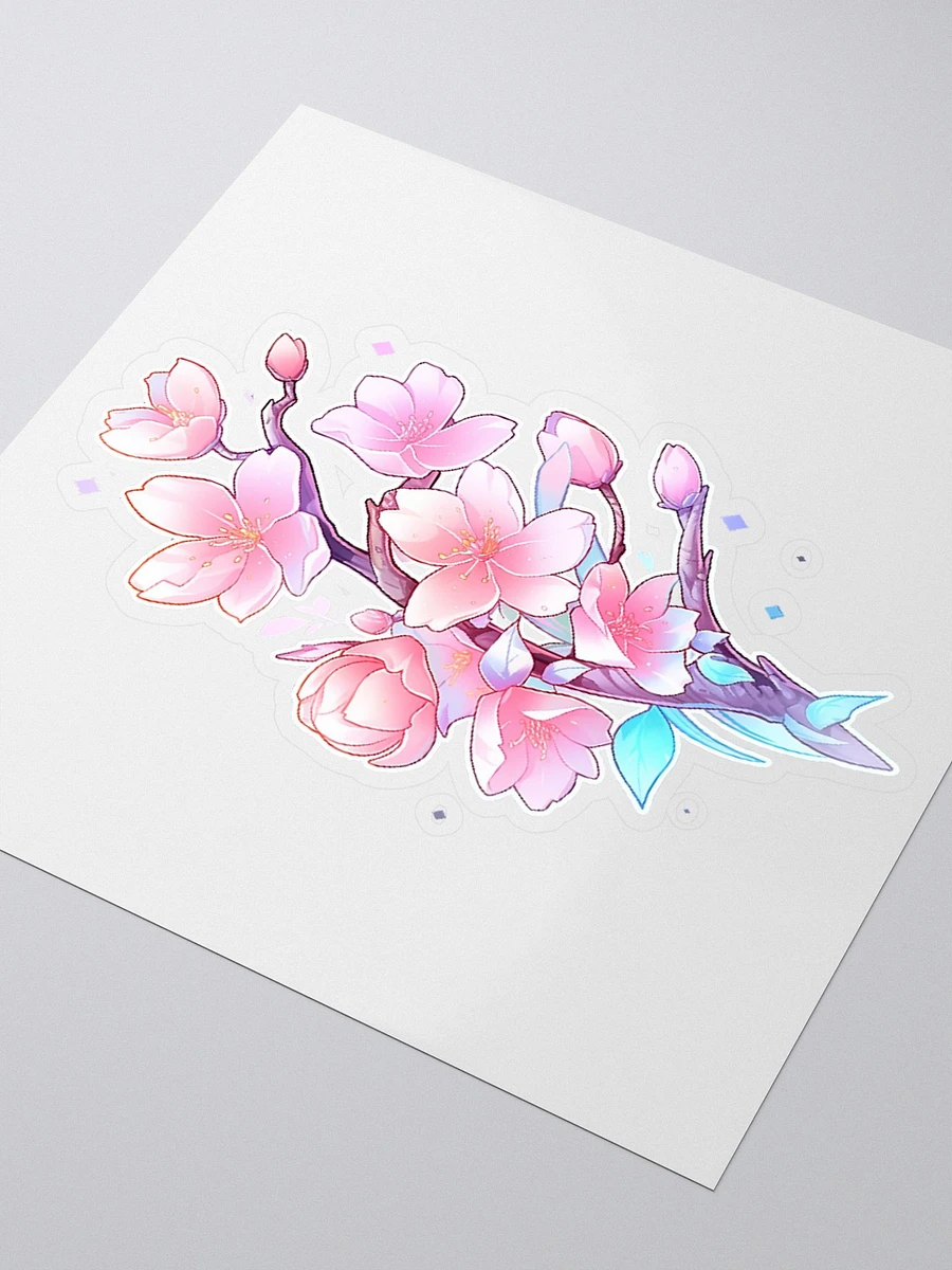 Enchanting Cherry Blossom Branch Sticker product image (9)
