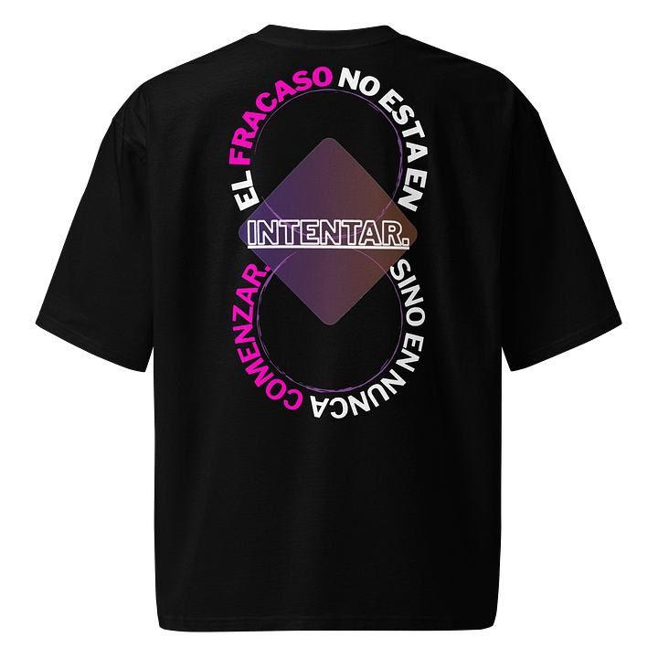 Intentar eight22 Diamond Oversized UNISEX Tee Blk/Pink/Wht product image (1)