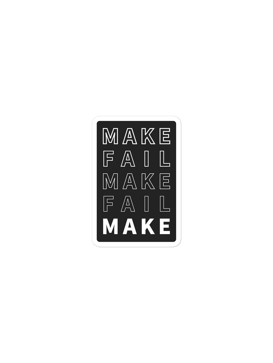 Make Fail Sticker product image (1)