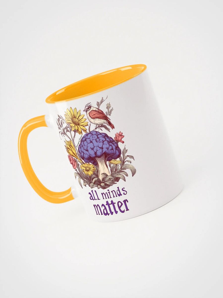 All Minds Matter Mushroom Mug product image (3)