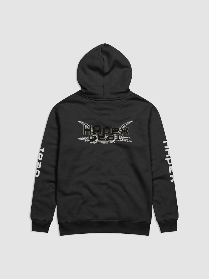 Unisex Essential Eco Hoodie - White HApex Gear White Logo product image (1)
