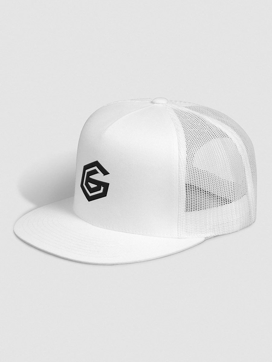 G6 Snapback Trucker Hat (Black Logo Version) product image (5)