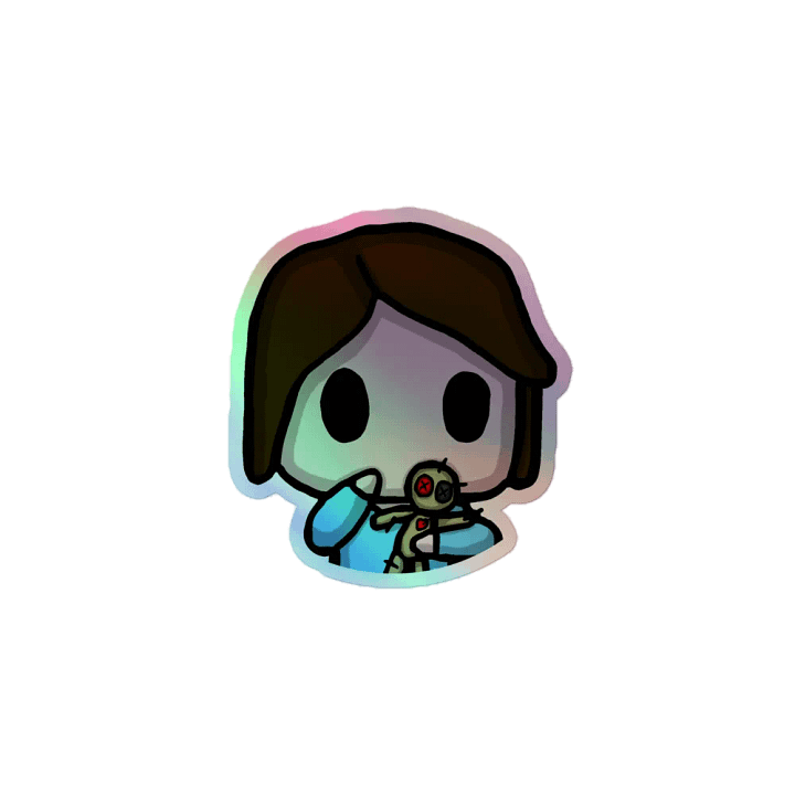 Coldnight Chibi Holographic Sticker product image (1)