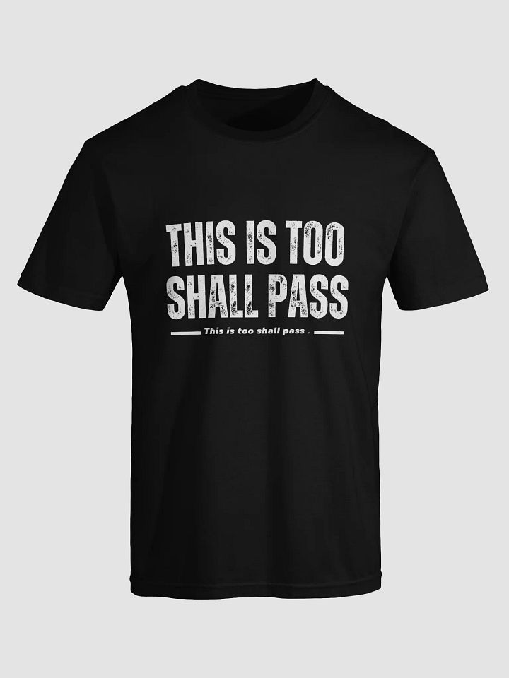 Vintage Distressed Block Text T-Shirt product image (1)