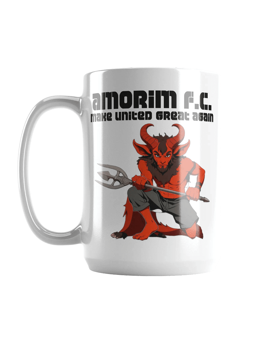 MUFC Amorim F.C. Devil Trident Mug product image (6)