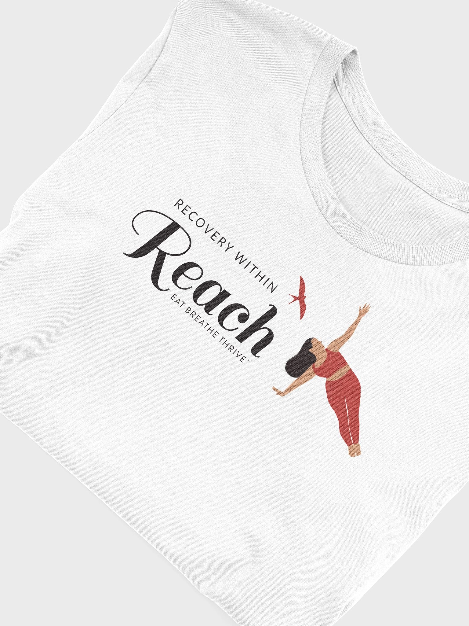 Recovery within Reach | white t-shirt product image (5)