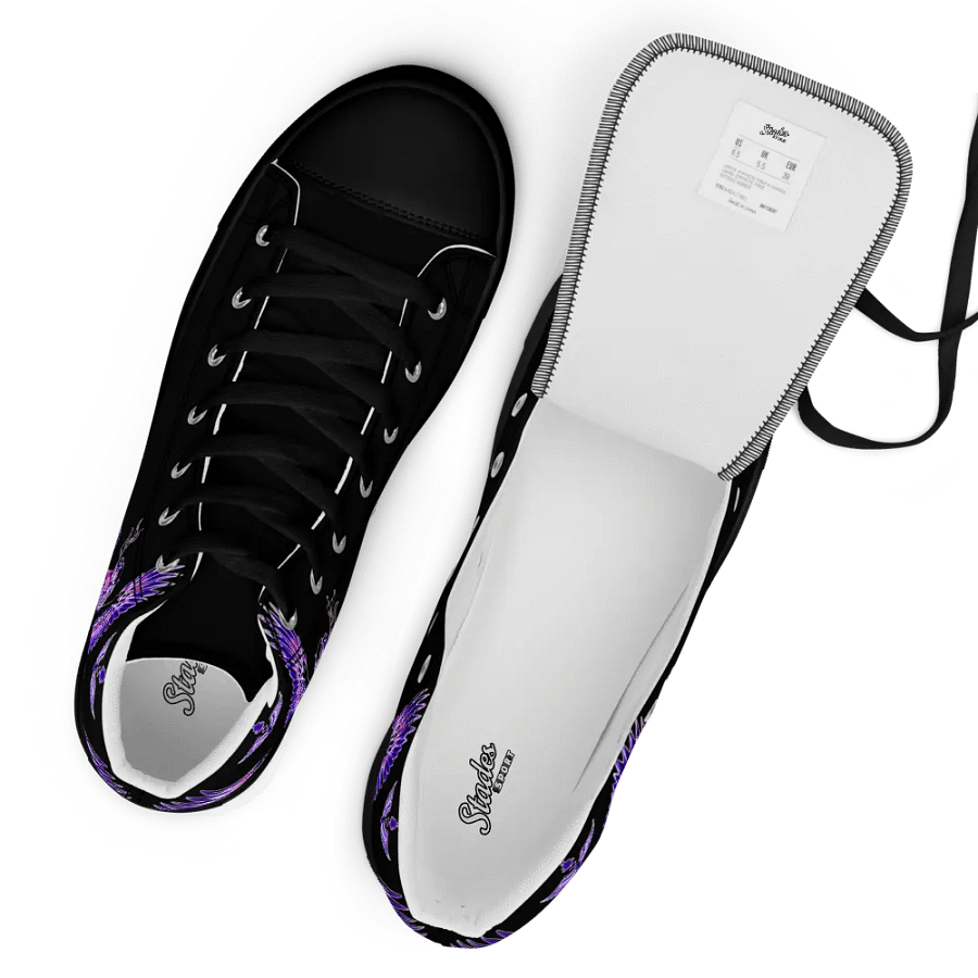 Gripen Flying Magenta//Griffin/Men's High Top Canvas Shoes by Allcolor product image (11)